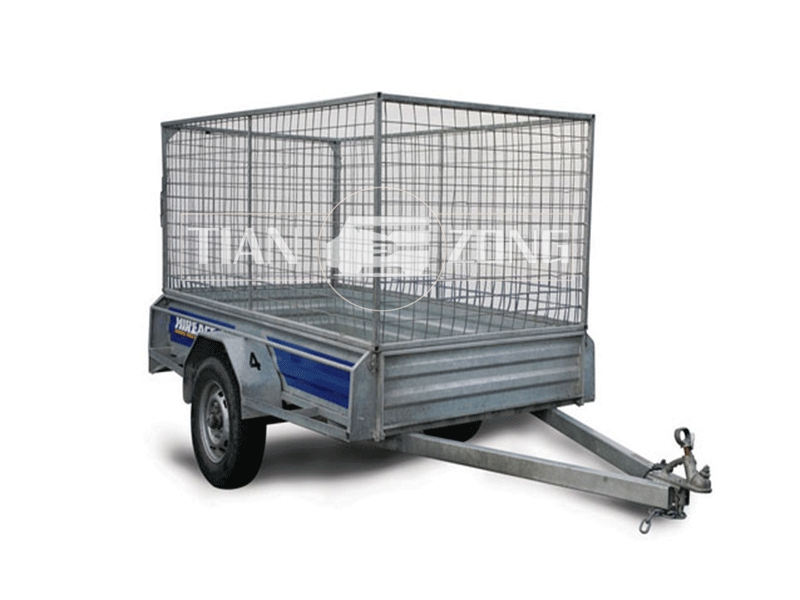 Grey cage trailer  factory price for sale